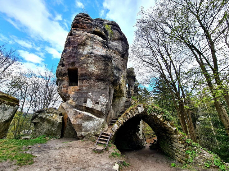 Castle Ruins Střmen, Czech Republic (Czechia)